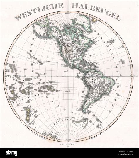 Western hemisphere map hi-res stock photography and images - Alamy