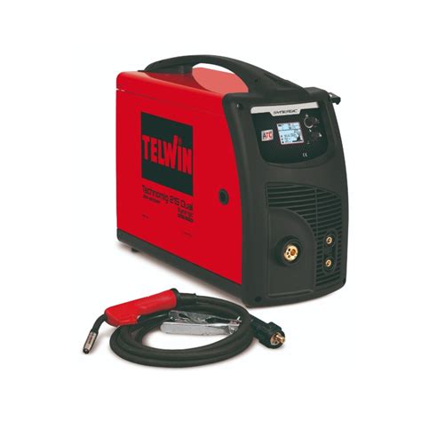 TELWIN TECHNOMIG 215 DUAL SYNERGIC Multiprocess welding machine (MMA ...