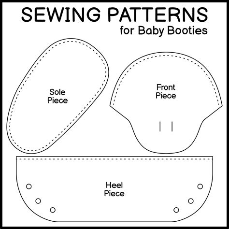 Image result for Free Printable Baby Bootie Patterns