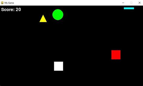 Pygame Create a Bar 的图像结果