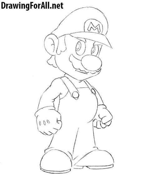 25 Easy Mario Drawing Ideas - How to Draw Mario