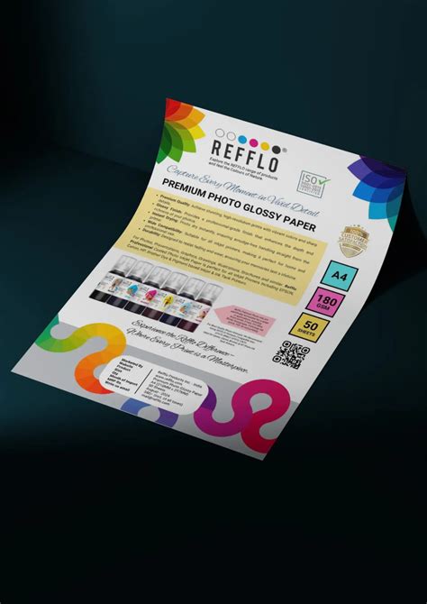 REFFLO Premium Photo Glossy Papers A/3 180GSM 50 Sheet – Refflo ...