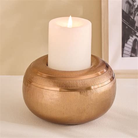 Buy Monalisa Gifts Metal Votive Candle Holder - Large from Home Centre ...