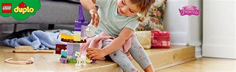 LEGO DUPLO Princess Rapunzel’s Tower Building Blocks for Kids 2 to 5 ...