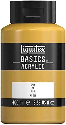 Liquitex Basics Acrylic Colour 400ml Gold : Amazon.in: Home & Kitchen
