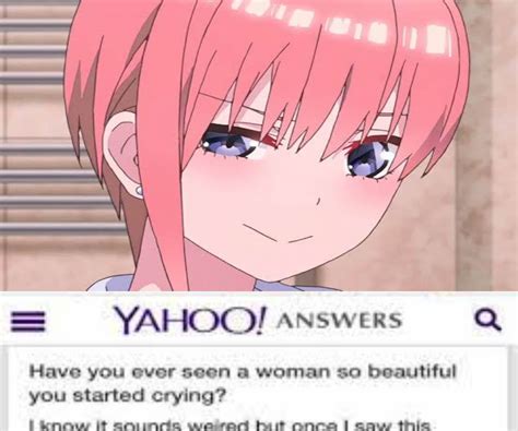 Sems done now I can go back to do what I do best simp : r/5ToubunNoHanayome