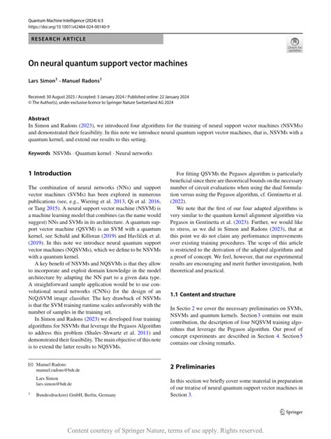 Image result for Quantum Support Vector Machine