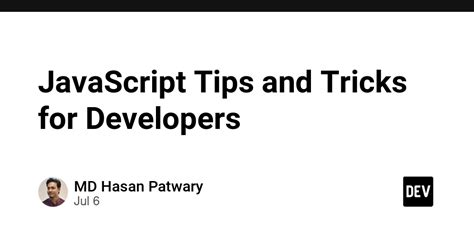 Image result for JavaScript Tips and Tricks