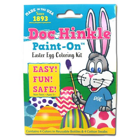 Doc Hinkles Easter Egg Paint Coloring Kit 1.58oz- 6ct – I Got Your Candy