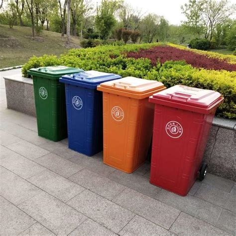 垃圾桶分类 可回收垃圾桶 不可回收垃圾桶 干垃圾桶 湿垃圾桶 有毒有害垃圾桶 挂车垃圾桶 铁制垃圾桶 4分类垃圾桶