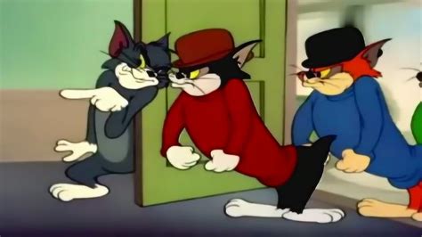 猫和老鼠：为了对付杰瑞的表哥，汤姆叫来三个黑社会猫来帮忙！