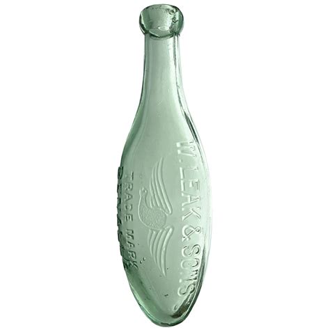 Torpedo. Leak & Sons, Benalla. Aqua. 10 oz. (Victoria) - ABCR Auctions