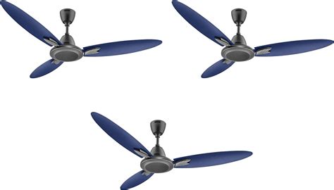 Buy Usha Swift 1400mm Ceiling Fan (Brown) Pack of 3 Online at Low ...