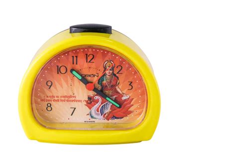 Buy K P Overseas House Alarm Clock | Analog Table Clock | Saraswati ...