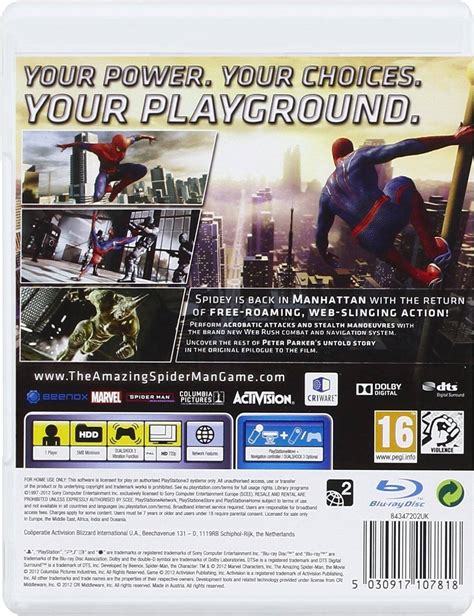 Activision The Amazing Spider-Man PS3 Buy, Best Price in UAE, Dubai ...