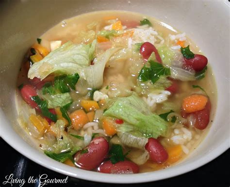 Salad Soup - Living The Gourmet