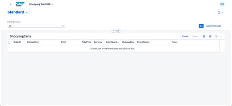 Create a SAP Fiori Shopping Cart App and Deploy it | SAP Tutorials