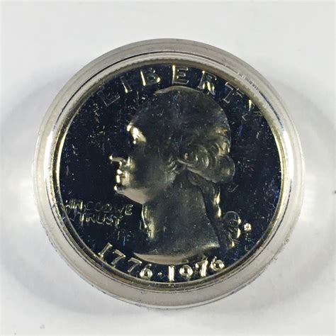 1976-S US Bicentennial Commemorative Proof Silver Washington Quarter ...