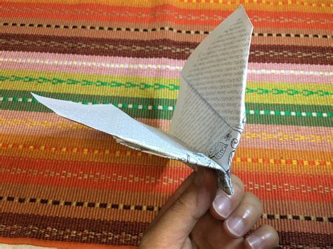 Image result for Flapping Paper Airplane Tutorial