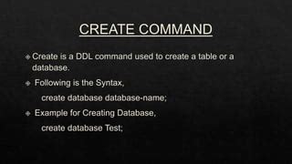 Image result for DBMS SQL PPT