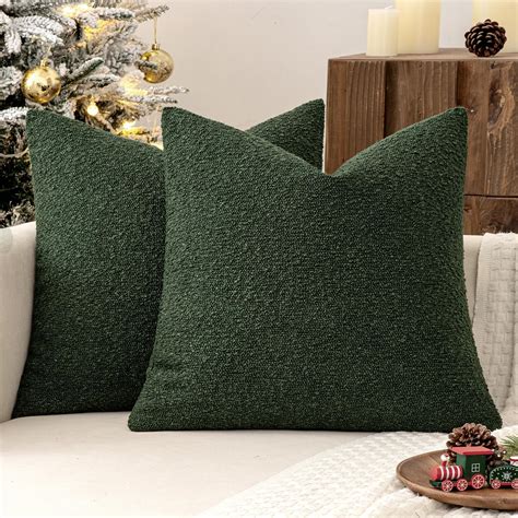 Amazon.com: MIULEE 18x18 Inch Decorative Pillow Covers for Couch Bed ...