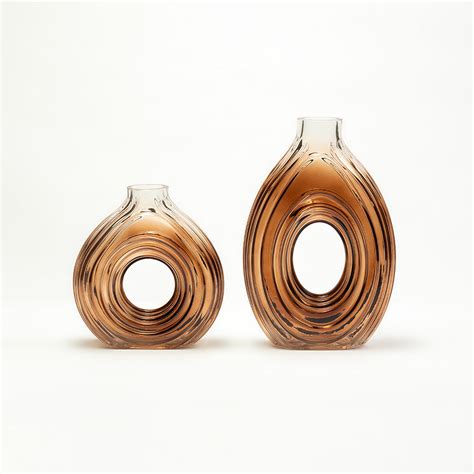 Buy Pinnova Miah Glass Vase Set of 2 Online