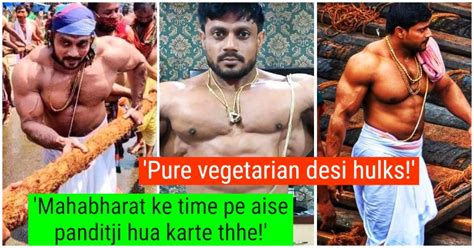 Puri Jagannath Temple's Sevayats Bodybuilder Gochikar Brothers Muscle ...