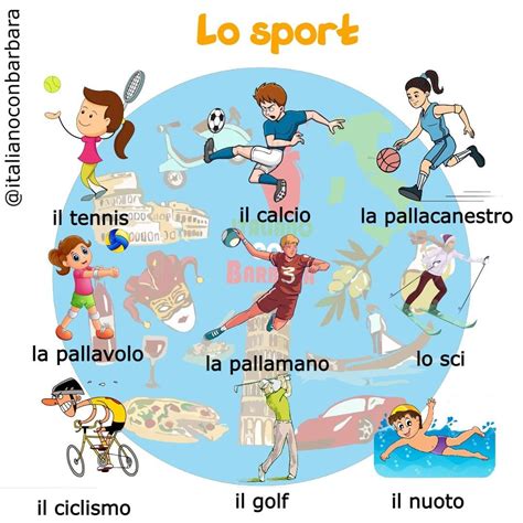 Sports In Italian Language