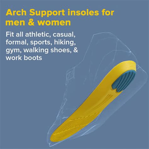 Dr Foot Gel Insoles Pair | For Walking, Running, Sports Shoes | All ...