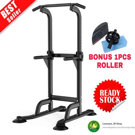 Jual Stand Chin Up Gym Pull Up Bar Alat Fitness Untuk di Rumah Push up ...