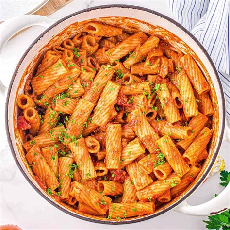 Chorizo Pasta (One Pot Pasta) - Mom On Timeout