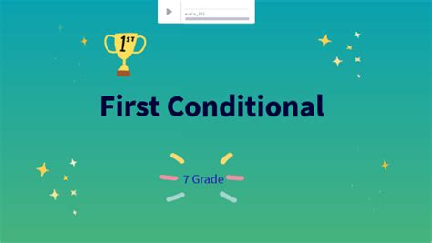 Image result for First Conditional Intonations