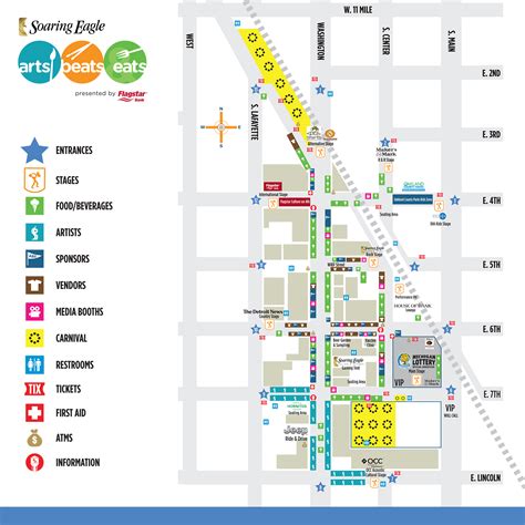 Event Map — Soaring Eagle Arts Beats & Eats
