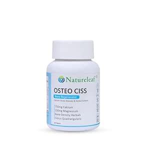 NatureLeaf Osteo Ciss | Calcium Citrate Malate | Vitamin D3 | Cissus ...