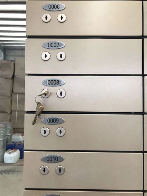 Safe Deposit Box Bank Safe Locker China Factory with UL Listed Dual Key ...