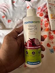 Buy Mamaearth Onion Hair Oil for Men & Women with Onion & Redensyl for ...