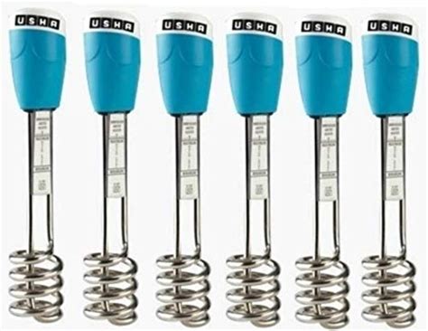 Buy Usha Immersion Rod 3810 (1000w) (Water Proof, Pack of 6) Online at ...