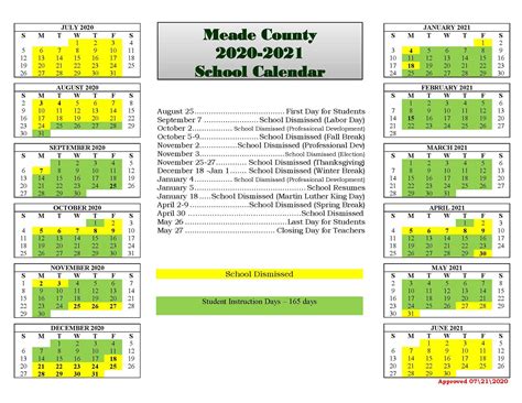 Paradise Valley Usd Calendar