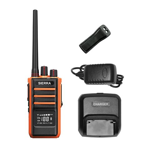 SIERRA BLAZE 5W 80CH UHF CB Puddle Proof Handheld - AUSCB & SIERRA 5W 80CH UHF CB Handhelds