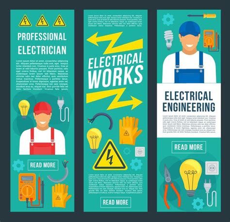 Electricity Banner Design 的图像结果