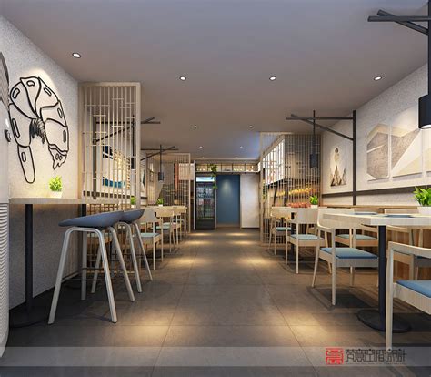 专业餐饮设计公司：郑州200平米饭店设计案例-梵意空间设计