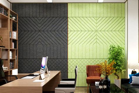 Groove Series Acoustic Panels | Decorative Router Cut Panels India ...