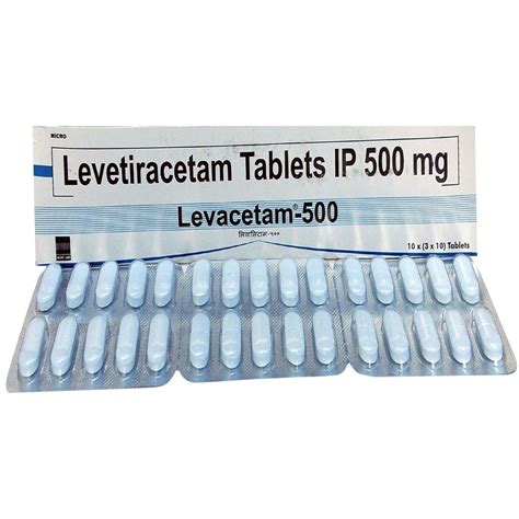 Levacetam 500 Tablet 10's Price, Uses, Side Effects, Composition ...