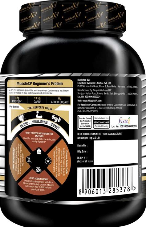 Buy MUSCLEXP BEGINNER'S PROTEIN WITH DIGESTIVE ENZYMES DOUBLE CHOCOLATE ...