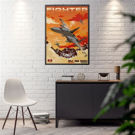 Fighter SU-30 Jet Poster – A47
