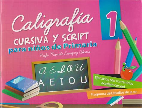 Amazon.in: Buy Caligrafia cursiva y script 1 para ninos de primaria ...