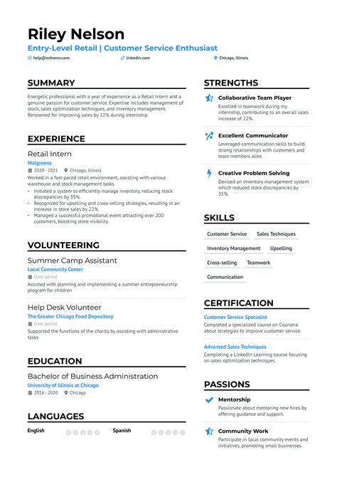 37 Retail Resume Examples & Guide for 2025