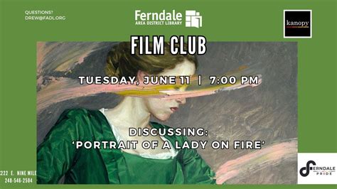 Film Club: Portrait of a Lady on Fire, Ferndale Area District Library ...