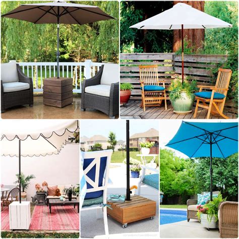 15 Easy DIY Umbrella Stand Ideas and BasePlans