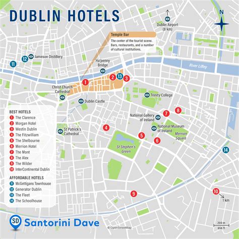 Map Of Central Dublin